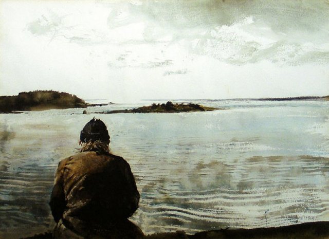 Painting: Andrew Wyeth, Baleen, 1982