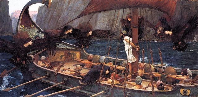 Ulysses and the Sirens, John William Waterhouse.